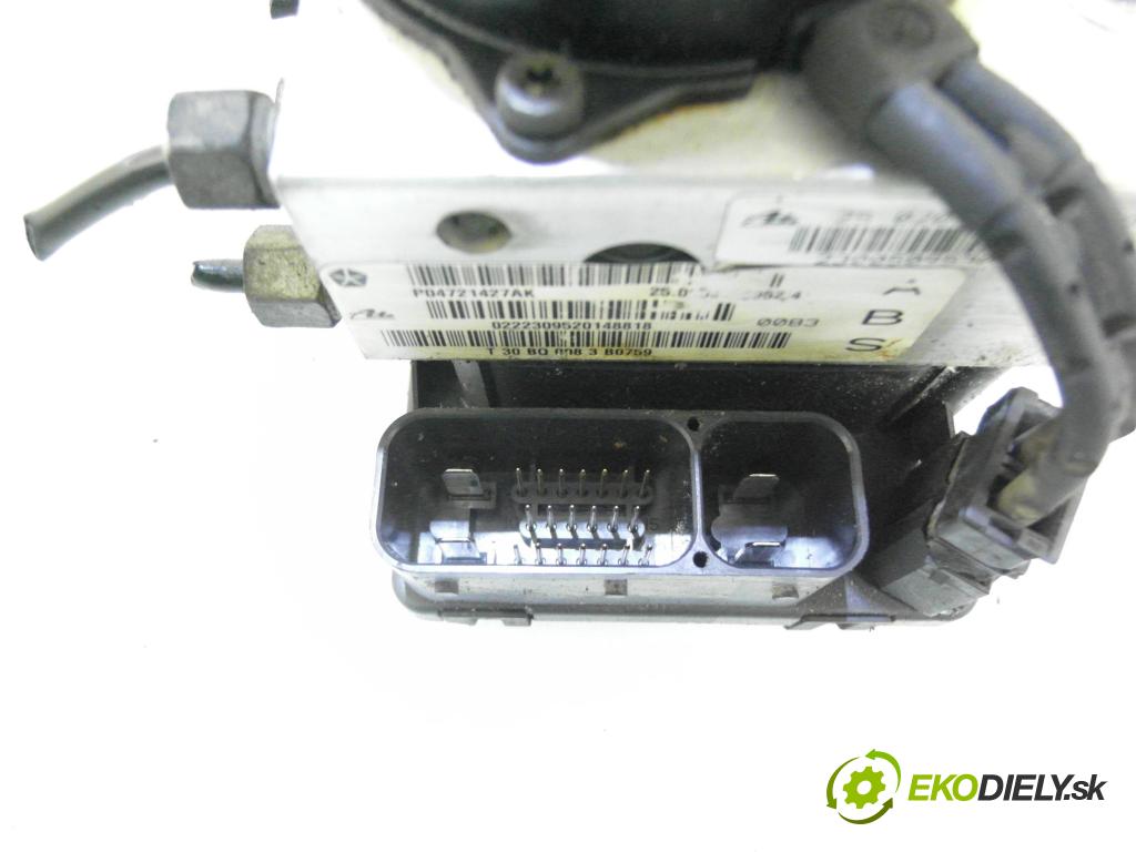 CHRYSLER VOYAGER IV (RG, RS) MINIVAN 2003 108,00 2.4 - EDZ 2429,00 Pumpa ABS 04686702AE ; P04721427AK ; 25020409533 (Pumpa ABS)