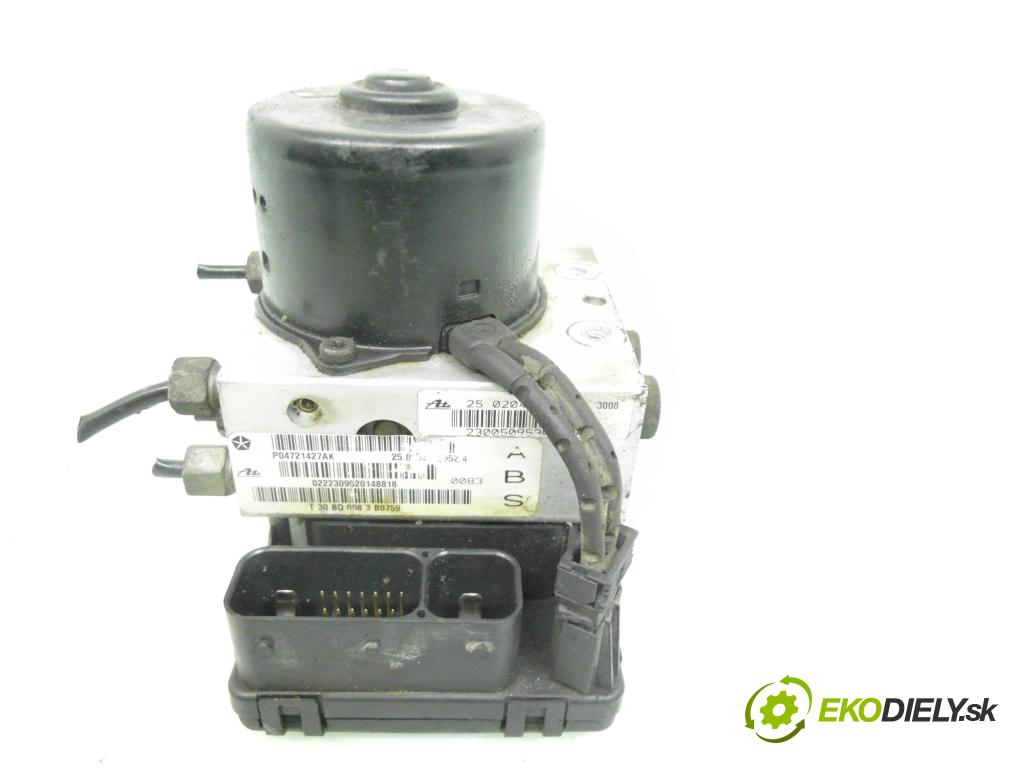 CHRYSLER VOYAGER IV (RG, RS) MINIVAN 2003 108,00 2.4 - EDZ 2429,00 Pumpa ABS 04686702AE ; P04721427AK ; 25020409533 (Pumpa ABS)