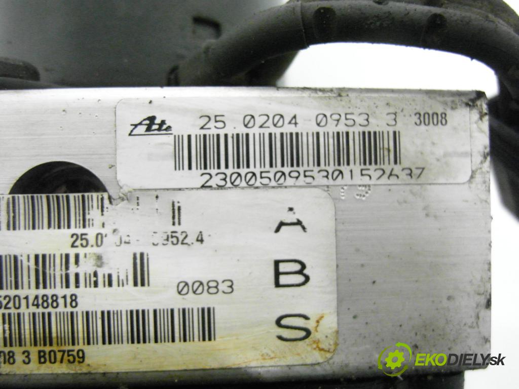 CHRYSLER VOYAGER IV (RG, RS) MINIVAN 2003 108,00 2.4 - EDZ 2429,00 Pumpa ABS 04686702AE ; P04721427AK ; 25020409533 (Pumpa ABS)