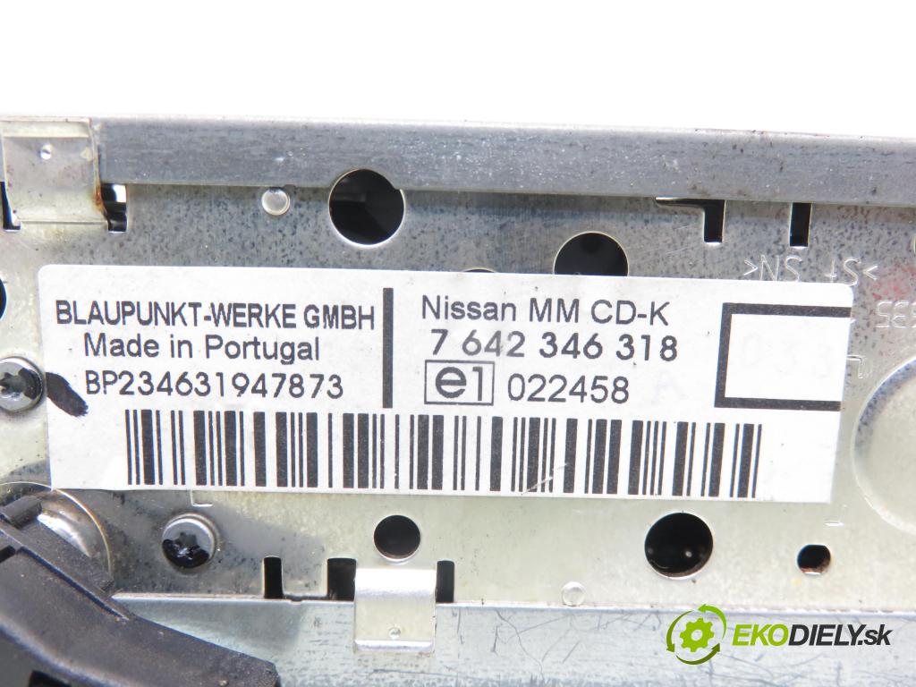 NISSAN MICRA III (K12) HB 2004 65,00 1.4 - CR14DE 1386,00 RADIO CD 7642346318