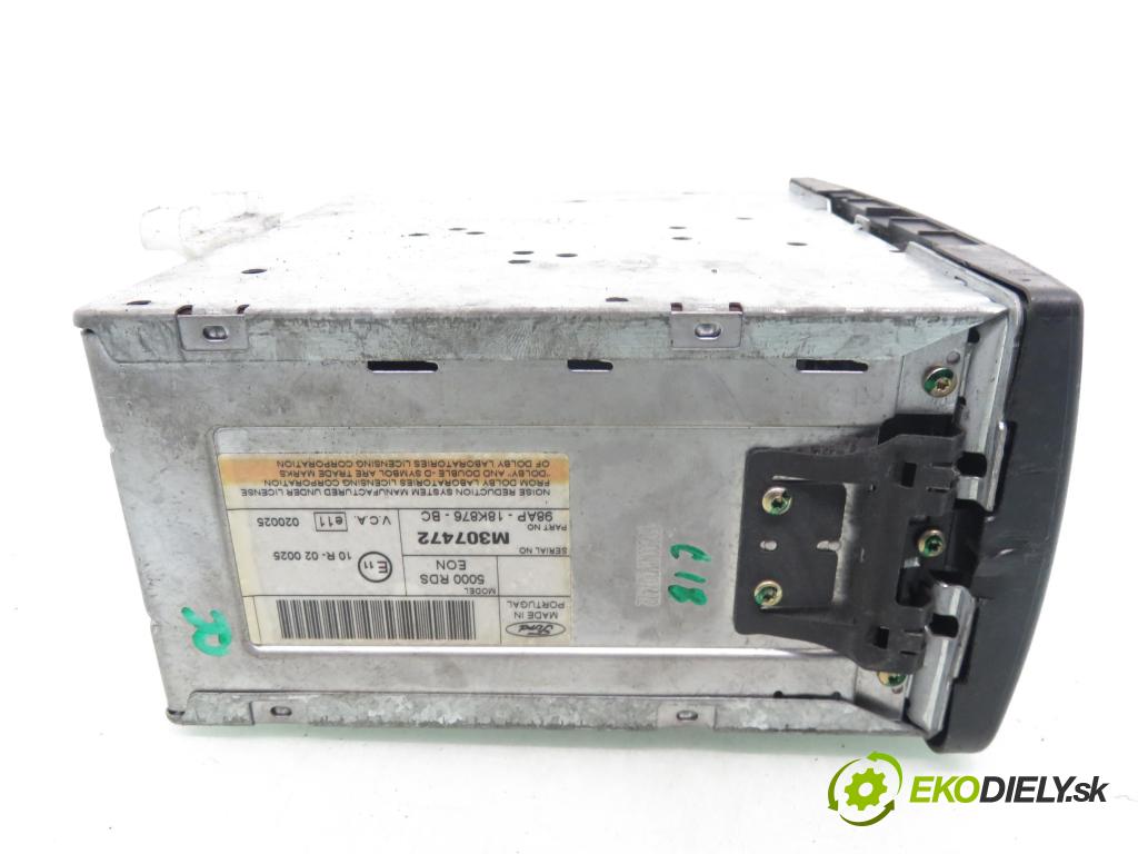 FORD FOCUS (DAW, DBW) HB 2001 74,00 1.6 16V - FYDA 1596,00 RADIO Modul 98AP18K876BC
