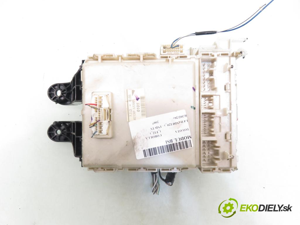 TOYOTA COROLLA (_E12_) SEDAN 2007 66,00 1.4 D-4D 90 - 1ND-TV 1364,00 MODUL BSI 8273012390