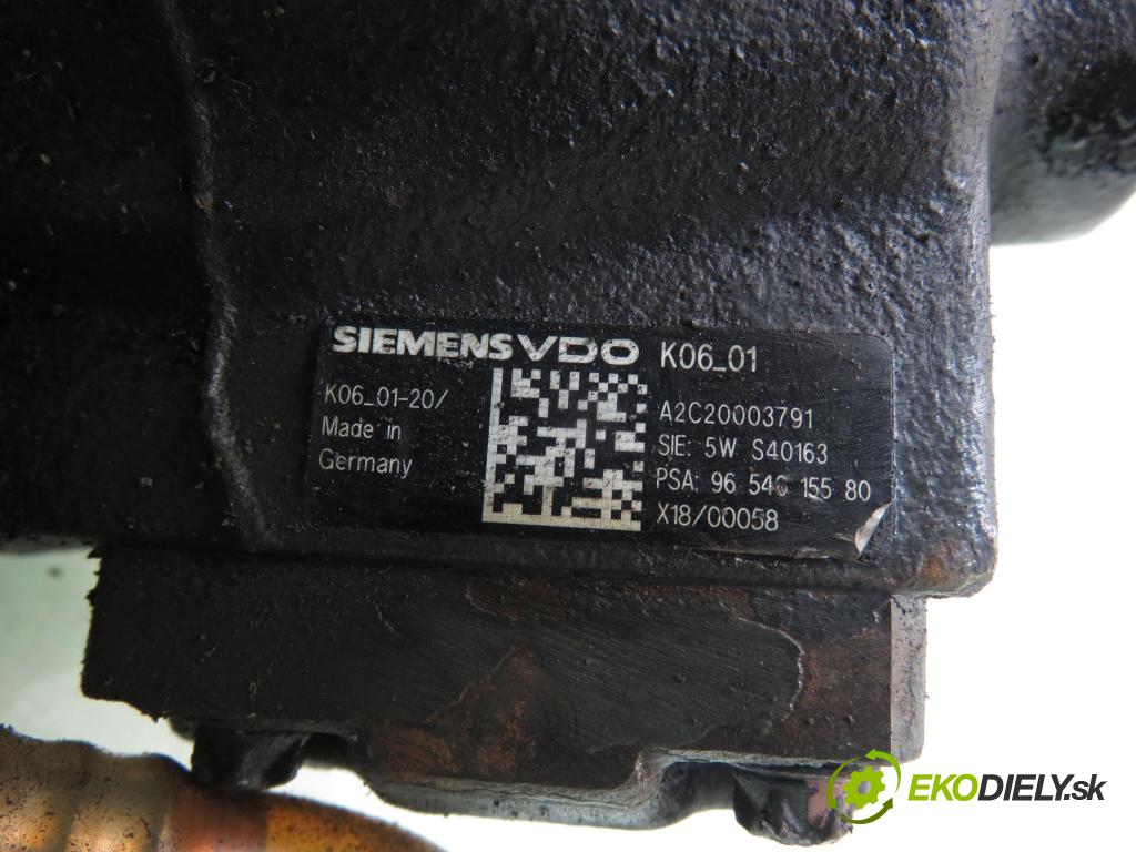 VOLVO V50 (MW) KOMBI 2005 100,00 2.0 D 136 - D 4204 T (PSA) 1997,00 Pumpa vysokého tlaku 9654615580 ; 5WS40163 ; A2C20003791