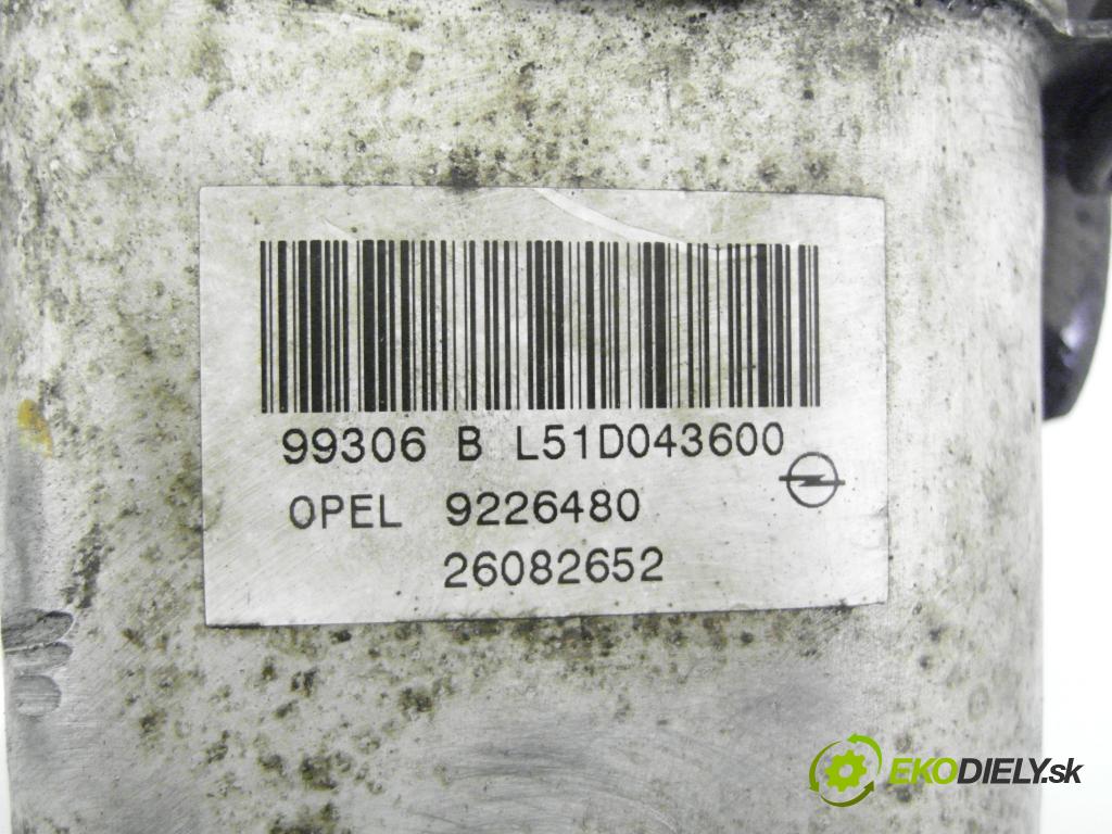 OPEL ASTRA G liftback (T98) HB 2000 74,00 1.6 16V - X 16 XEL 1598,00 Pumpa servočerpadlo 9226480 ; 26082652