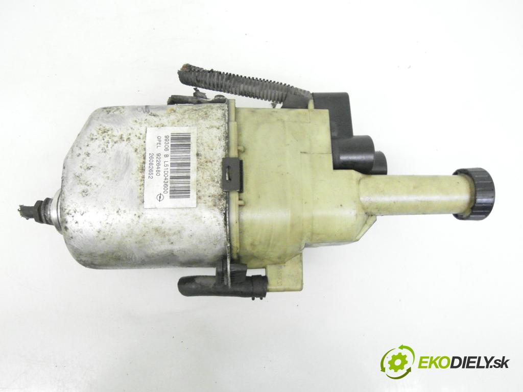 OPEL ASTRA G liftback (T98) HB 2000 74,00 1.6 16V - X 16 XEL 1598,00 Pumpa servočerpadlo 9226480 ; 26082652