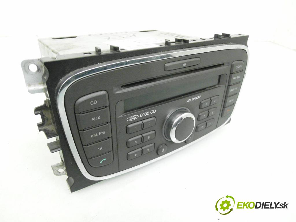 FORD FOCUS II Turnier (DA_, FFS, DS) KOMBI 2007 80,00 1.6 TDCi 109 - G8DB 1560,00 RADIO CD 10R023539 ; 7M5T18C815BA