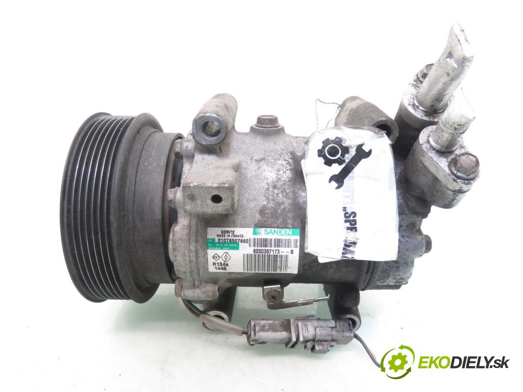 RENAULT MODUS / GRAND MODUS (F/JP0_) HB 2004 55,00 1.2 (JP0C, JP0K, FP0C, FP0K, FP0P, JP0P, JP0T) - D 1149,00 KOMPRESOR: klimatizácie 8200357173B (Kompresor klimatizácie)