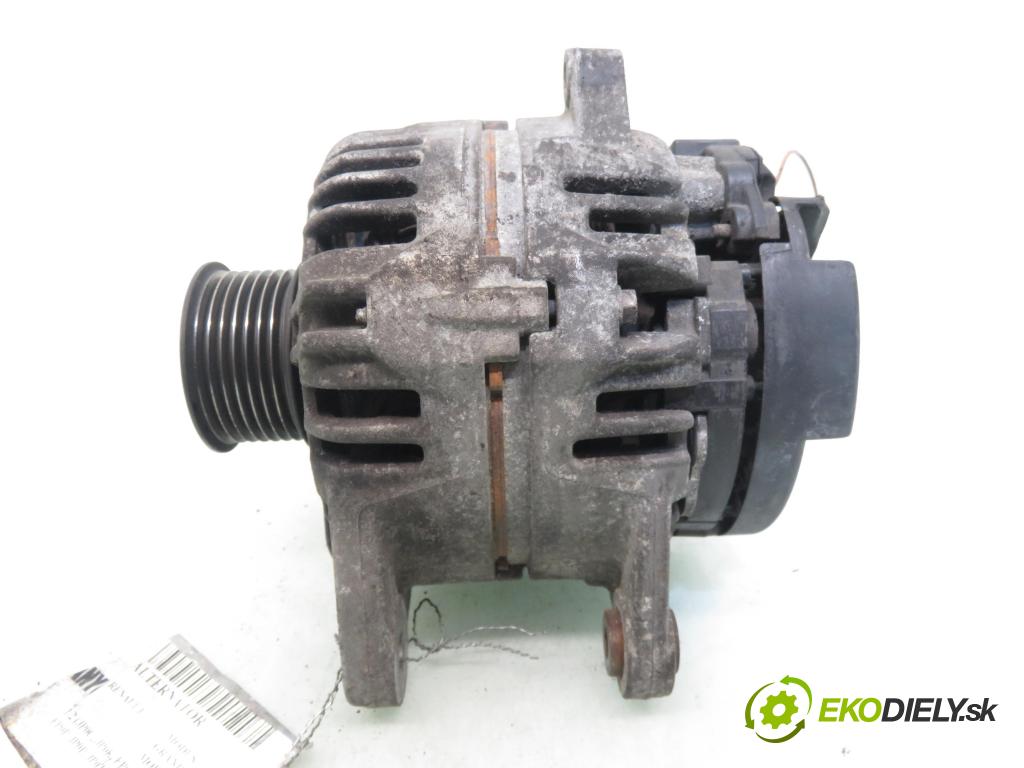 RENAULT MODUS / GRAND MODUS (F/JP0_) HB 2004 55,00 1.2 (JP0C, JP0K, FP0C, FP0K, FP0P, JP0P, JP0T) - D 1149,00 Alternátor 0124325139 ; 8200429898 (Alternátor)