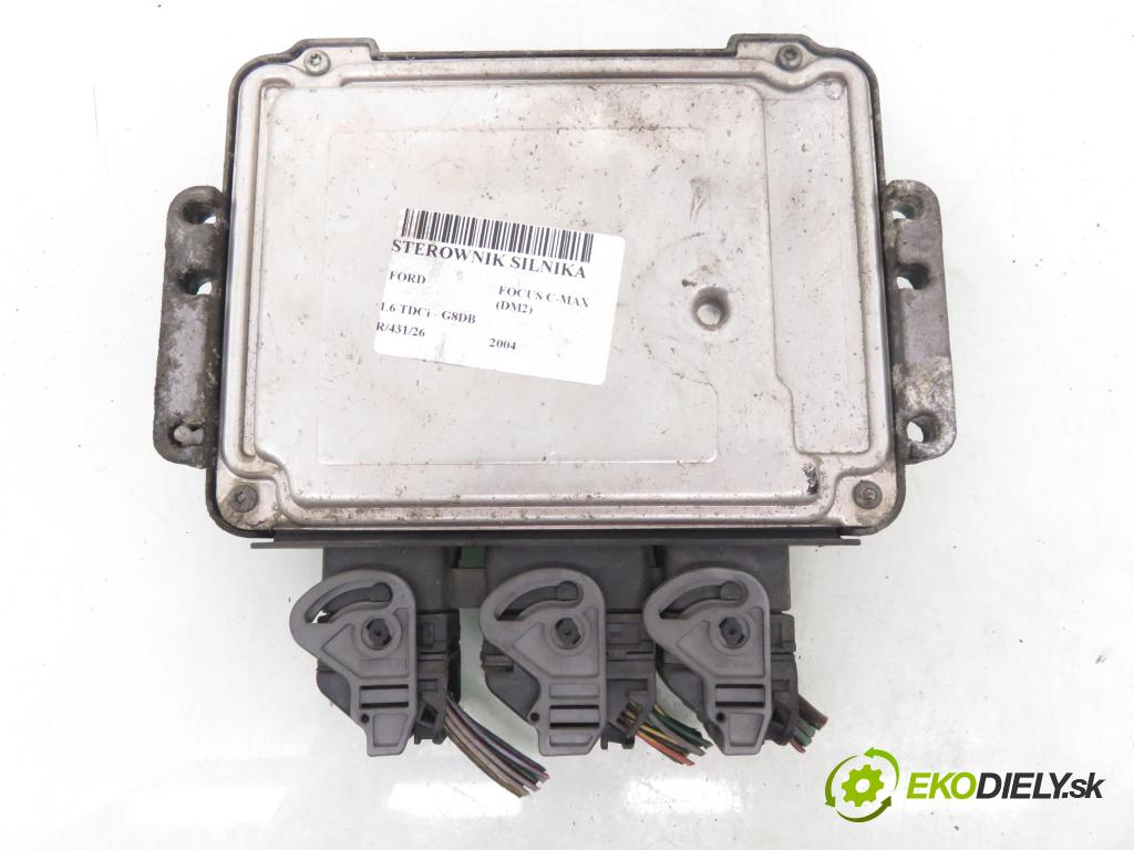 FORD FOCUS C-MAX (DM2) MINIVAN 2004 80,00 1.6 TDCi 109 - G8DB 1560,00 Riadiaca jednotka Motor 3M5112A650MA ; 0281011263