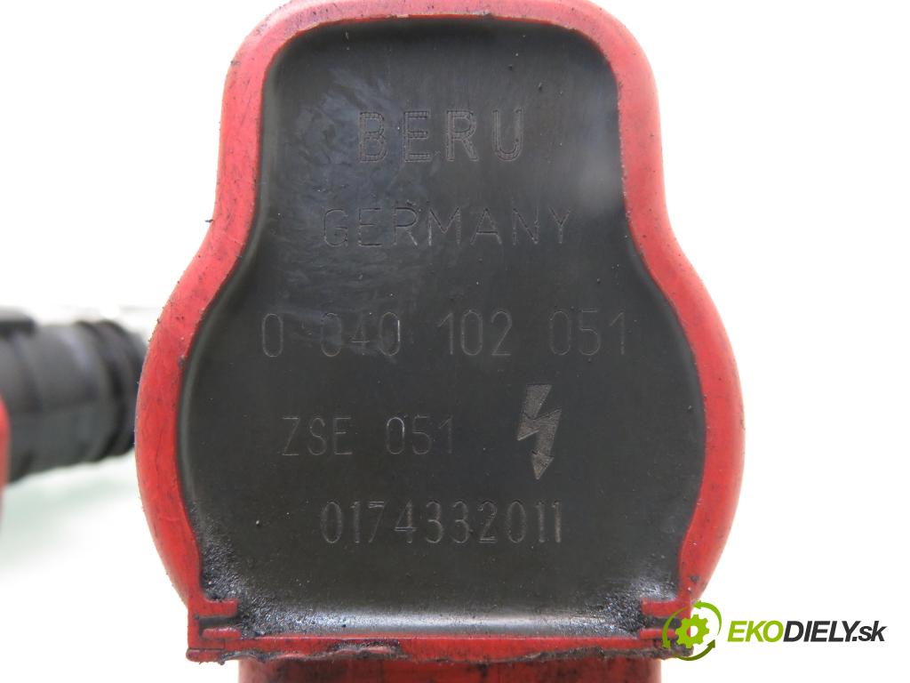 AUDI A4 (8E2, B6) SEDAN 2002 96,00 2.0 20V 130 - ALT 1984,00 Cievka zapaľovacia 0040102051