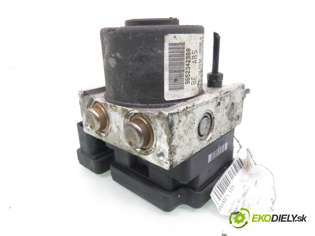 PEUGEOT 206 liftback (2A/C) HB 2004 55,00 1.4 i - KFW (TU3JP) 1360,00 Pumpa ABS 10097011143 ; 9652342980 (Pumpa ABS)