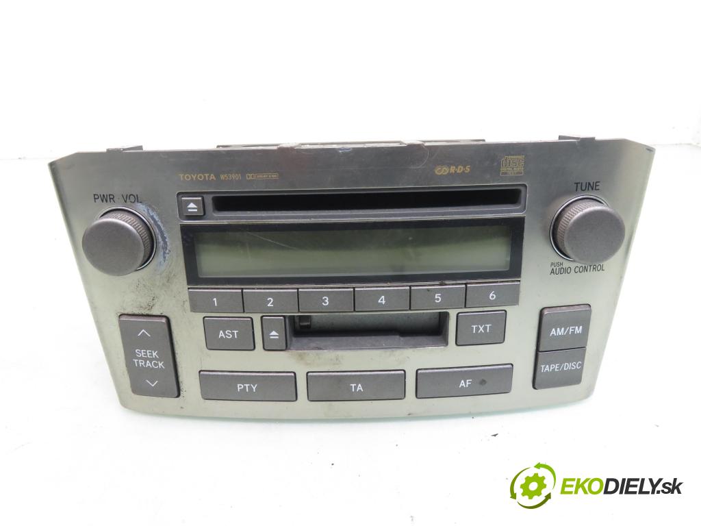 TOYOTA AVENSIS Kombi (_T25_) KOMBI 2005 120,00 2.4 (AZT251_) - 2AZ-FSE 2362,00 RADIO CD Modul 8612005080 ; CQMS6271LAC