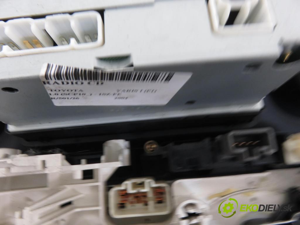 TOYOTA YARIS (_P1_) HB 2005 64,00 1.3 VVTi 87 - 2SZ-FE 1298,00 Panel kúrenia KLIMATIZACE: 861100D040 ; 554050D110B0 ; 554120D020