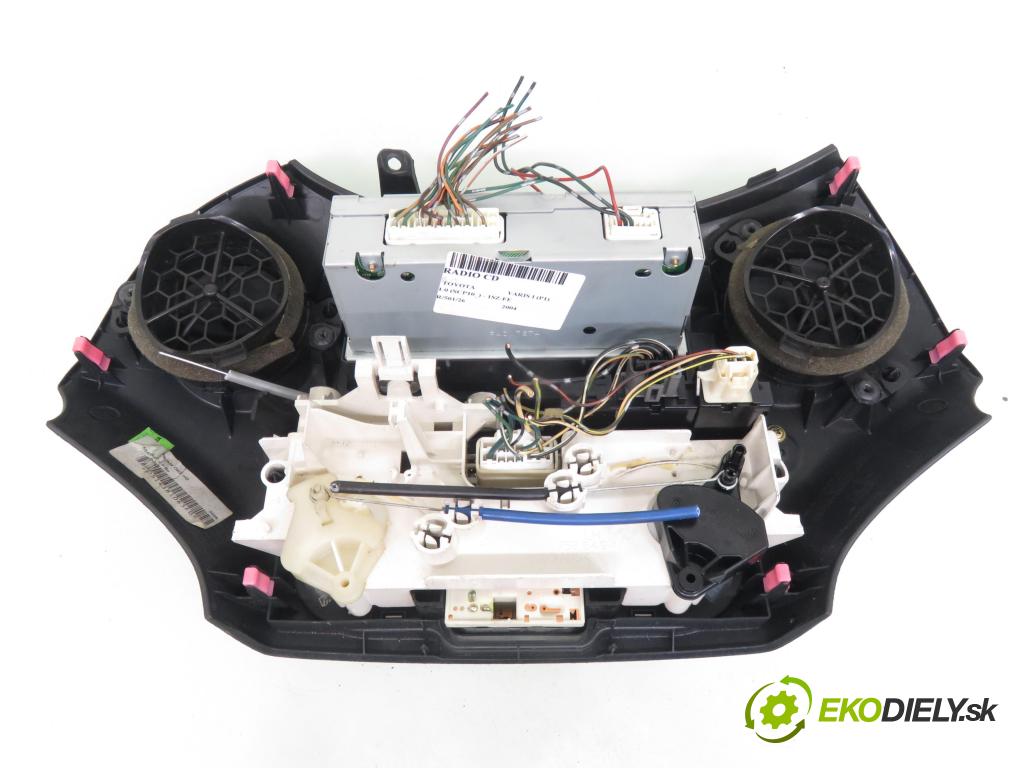 TOYOTA YARIS (_P1_) HB 2005 64,00 1.3 VVTi 87 - 2SZ-FE 1298,00 Panel kúrenia KLIMATIZACE: 861100D040 ; 554050D110B0 ; 554120D020