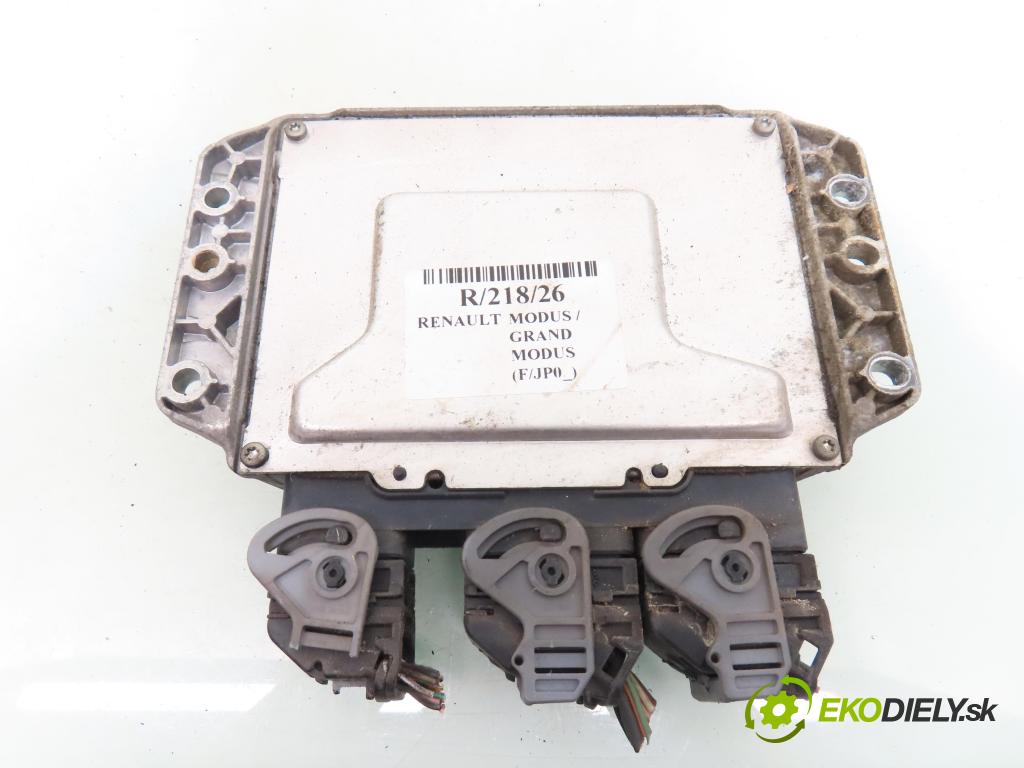 RENAULT MODUS / GRAND MODUS (F/JP0_) HB 2006 72,00 1.4 (JP01, JP0J) - K4J 770 1390,00 řídící jednotka motora 8200376474 ; 8200501860 ; 215853905A