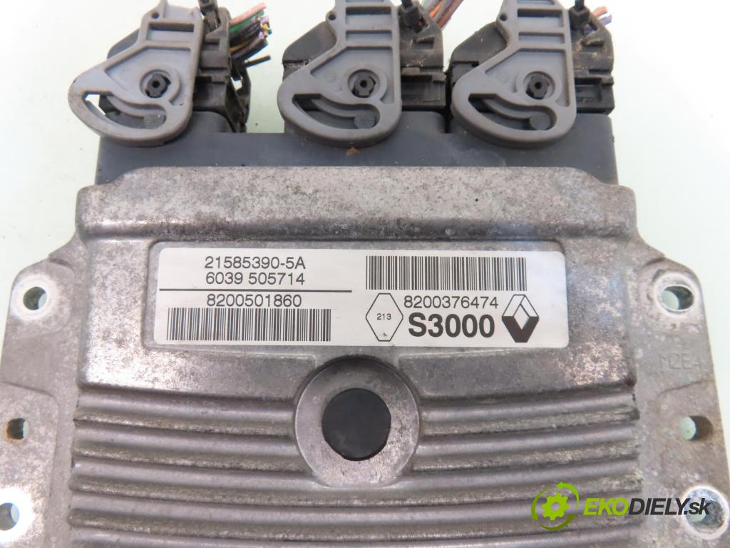 RENAULT MODUS / GRAND MODUS (F/JP0_) HB 2006 72,00 1.4 (JP01, JP0J) - K4J 770 1390,00 Riadiaca jednotka Motor 8200376474 ; 8200501860 ; 215853905A