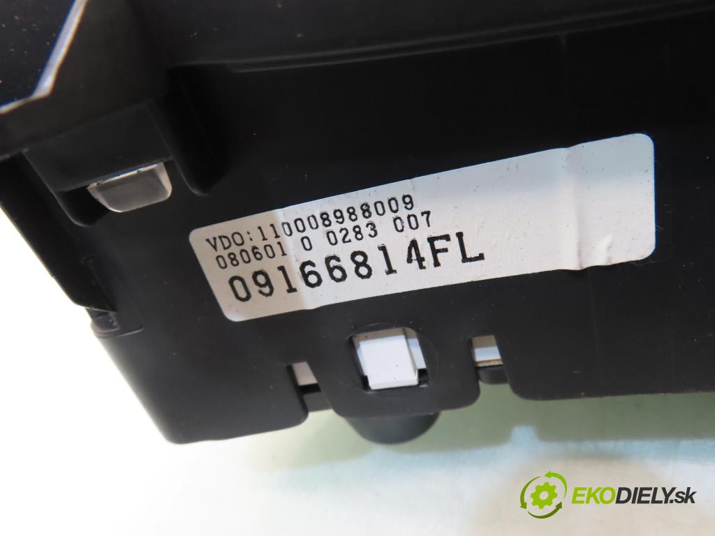 OPEL CORSA C (X01) HB 2001 43,00 1.0 12V 58 - Z 10 XE 973,00 spinačka / imobilizéra IMMO / Riadiaca jednotka 0261206072 ; 09115111 ; 09166814FL