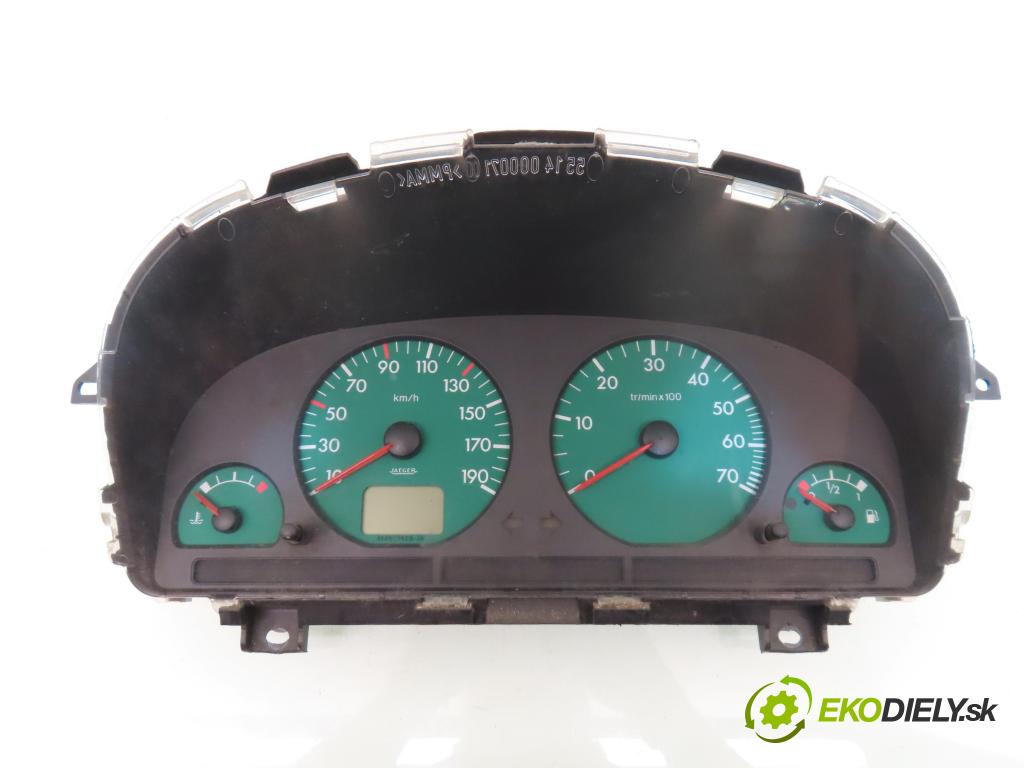 CITROEN BERLINGO / BERLINGO FIRST nadwozie wielkoprzestrzenne (MPV) KOMBIVAN 2000 90,00 1.6 16V (MFNFU) - NFU (TU5JP4) 1587,00 Prístrojovka elektrický 9639368680
