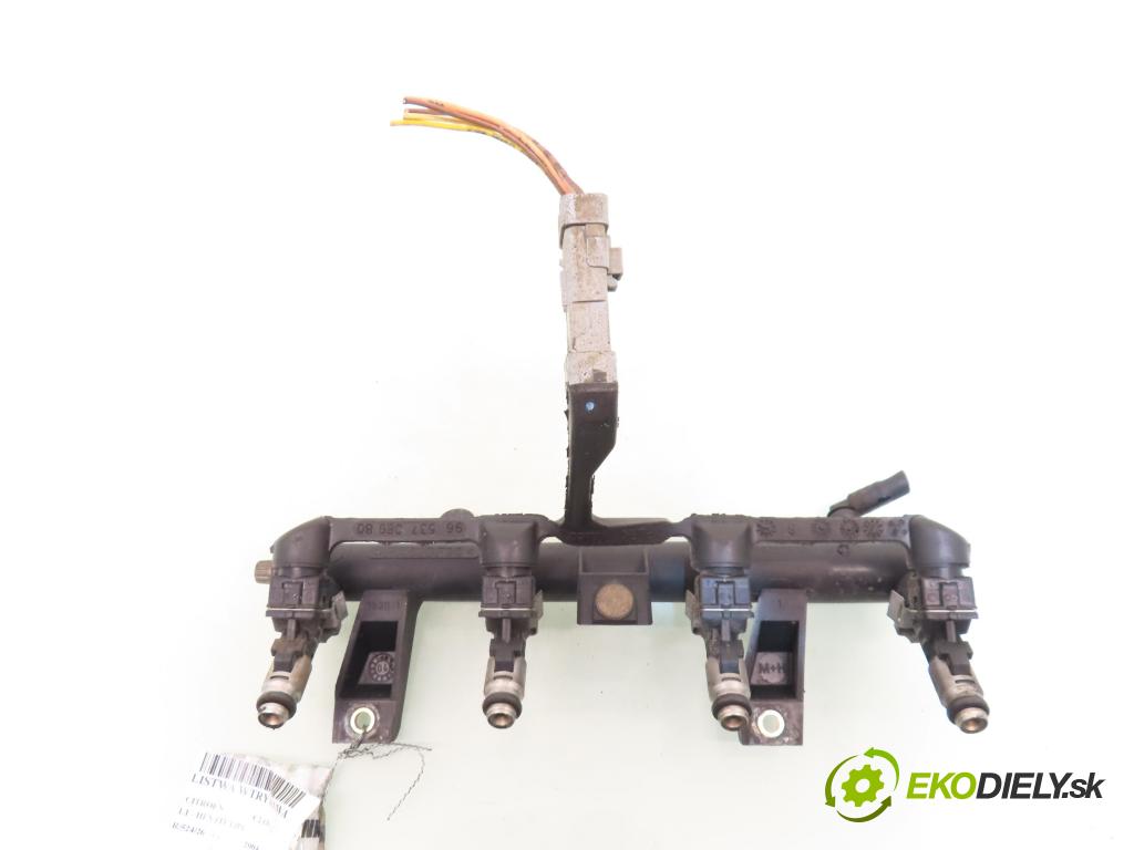 CITROEN C2 (JM_) HB 2004 44,00 1.1 - HFX (TU1JP) 1124,00 Lišta vstrekovacia 9655833580 ; 9653708980 (Vstrekovacia lišta)