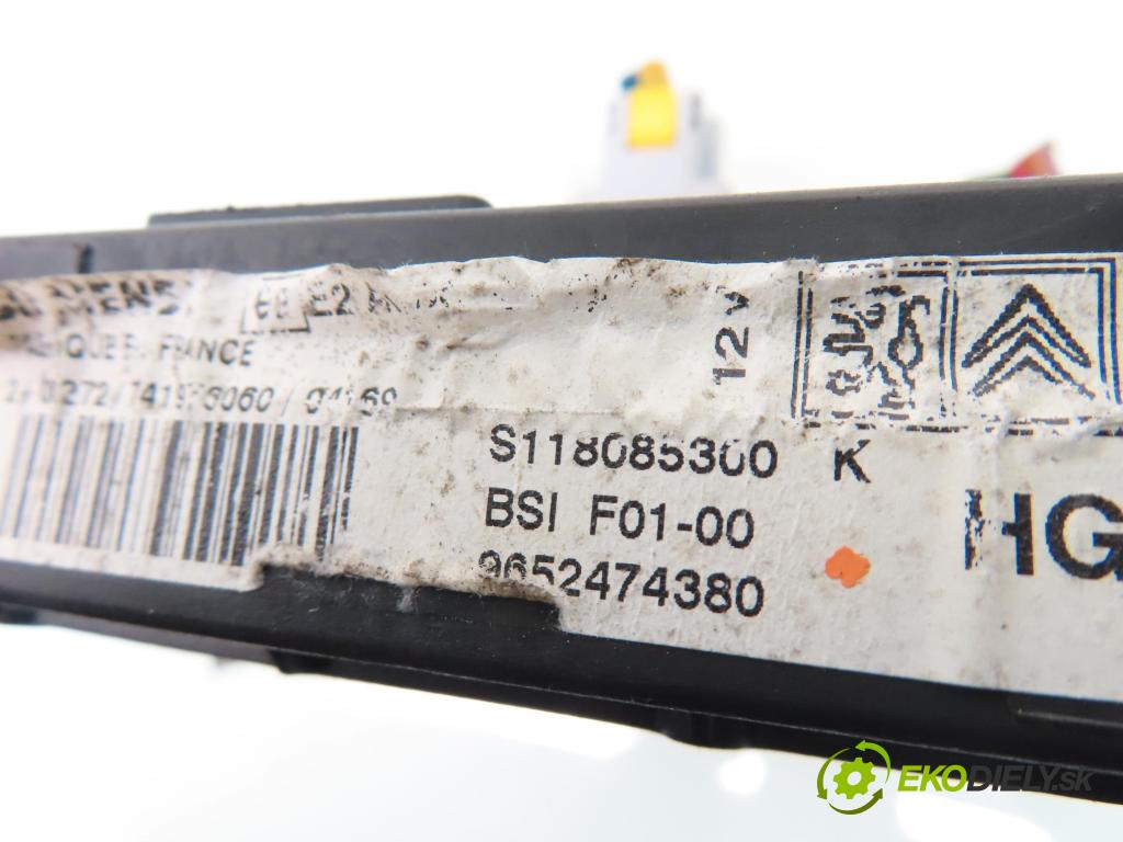 CITROEN C2 (JM_) HB 2004 44,00 1.1 - HFX (TU1JP) 1124,00 MODUL BSI S118085300K ; 9652474380