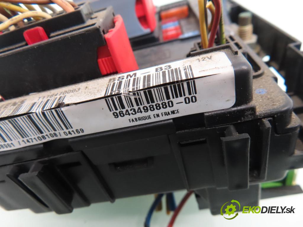CITROEN C2 (JM_) HB 2004 44,00 1.1 - HFX (TU1JP) 1124,00 MODUL BSM 964349888000 ; T118470003K
