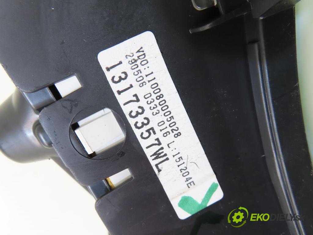 OPEL CORSA C (X01) HB 2006 55,00 1.2 16V 75 - Z 12 XE 1199,00 spinačka / imobilizéra IMMO / Riadiaca jednotka 0261208253 ; 55352622 ; 13173357WL
