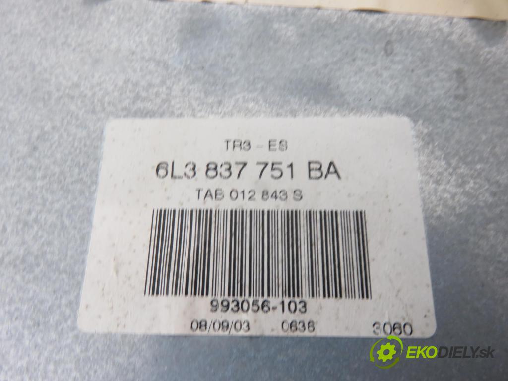 SEAT IBIZA III (6L1) HB 2003 55,00 1.4 16V - BBY 1390,00 mechanismus oken 3D 6Q2959802A ; 6L3837751