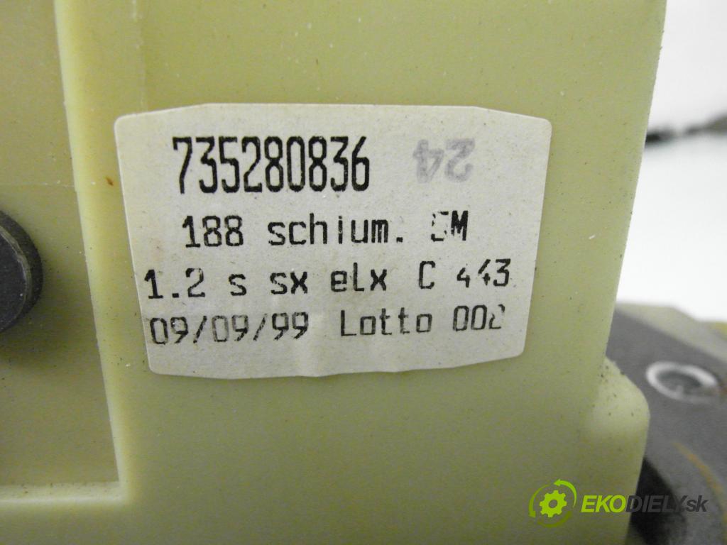 FIAT PUNTO (188_) HB 1999 44,00 1.2 Bifuel - 188 A4.000 1242,00 ZVEDÁK: 735280836