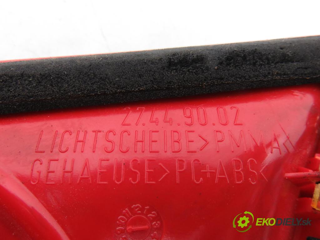 VW PASSAT B6 Variant (3C5) KOMBI 2007 77,00 1.9 TDI - BLS 1896,00 světlo levé zadní kufr 27449002