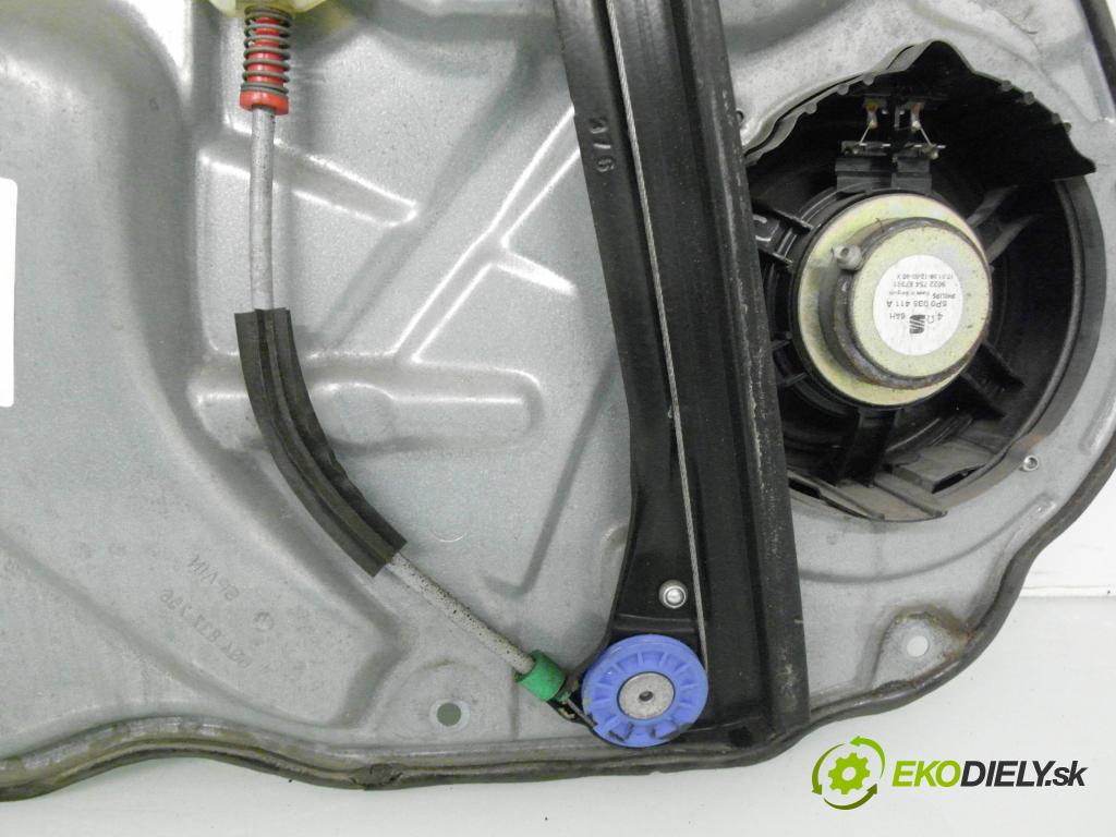 VW POLO (9N_) HB 2006 51,00 1.4 TDI - BNM 1422,00 Mechanizmus okien W0L6Q000132 ; 6Y2959801 ; 400886F
