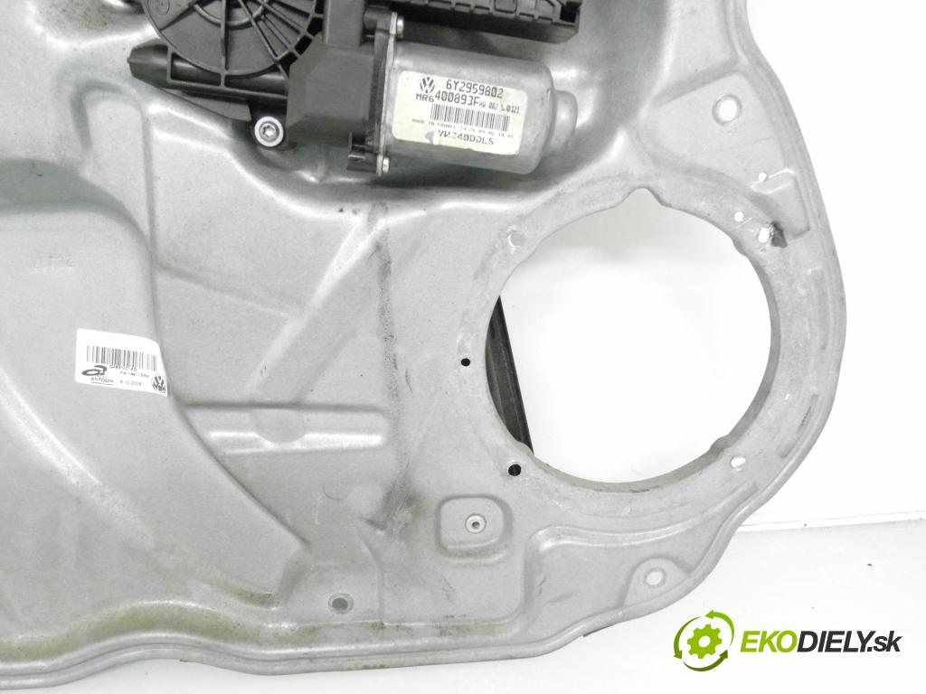 VW POLO (9N_) HB 2006 51,00 1.4 TDI - BNM 1422,00 Mechanizmus okien W0Q4837401AG ; 6Y2959802 ; 400893F