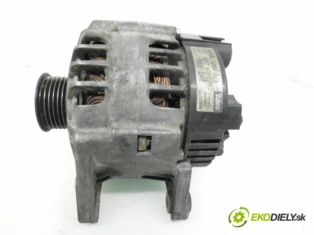 VW POLO (9N_) HB 2007 40,00 1.2 - BMD 1198,00 Alternátor 03D903025J ; SG9B057 ; 2542746E (Alternátor)
