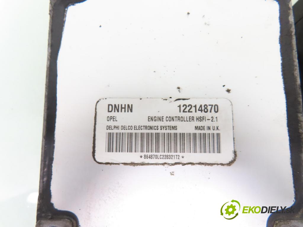 OPEL ASTRA G liftback (T98) HB 2000 74,00 1.6 16V - X 16 XEL 1598,00 spínačka / imobilizéra IMMO / řídící jednotka 12214870