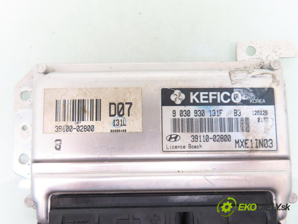 HYUNDAI ATOS PRIME (MX) HB 2002 40,00 1.0 i - G4HC 999,00 Riadiaca jednotka Motor 9030930131F ; 3911002800