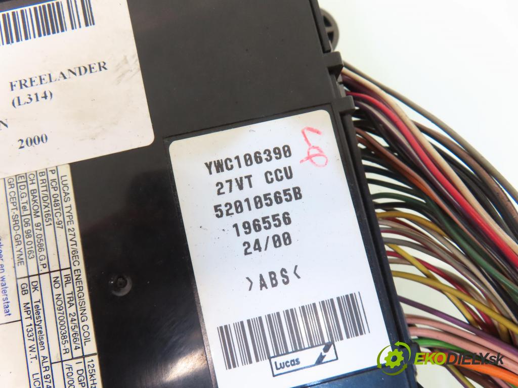 LAND ROVER FREELANDER (L314) SUV 2000 72,00 2.0 DI 4x4 - 20 T2N 1994,00 MODUL BSI 518665104 ; YWC106390