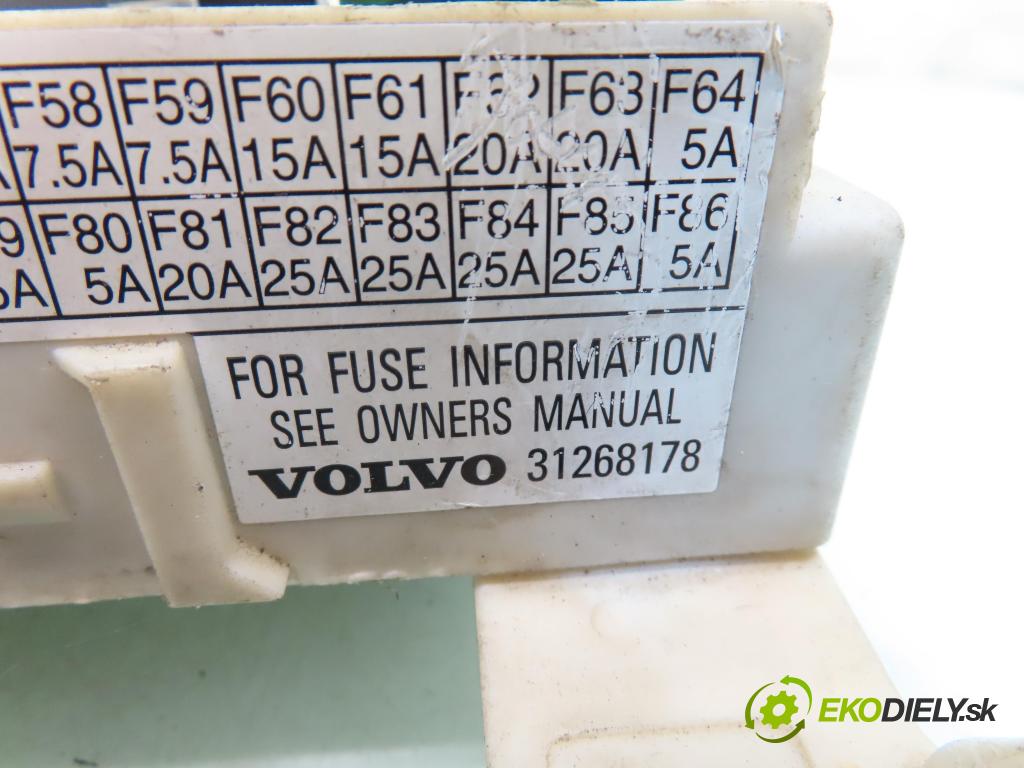 VOLVO C30 (533) HB 2008 100,00 2.0 D 136 - D 4204 T 1997,00 MODUL BSI 31254903 ; 31268178
