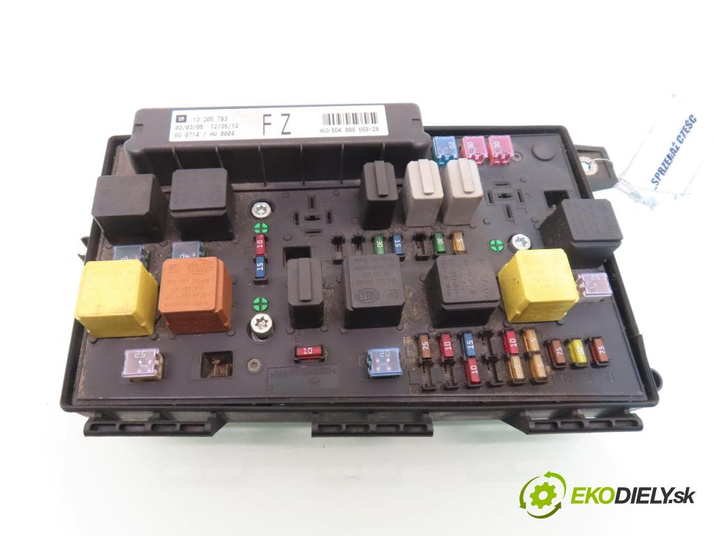 OPEL ASTRA H (A04) HB 2005 88,00 1.9 CDTI - Z 19 DT 1910,00 MODUL BSI 13205783FZ ; 5DK00866828