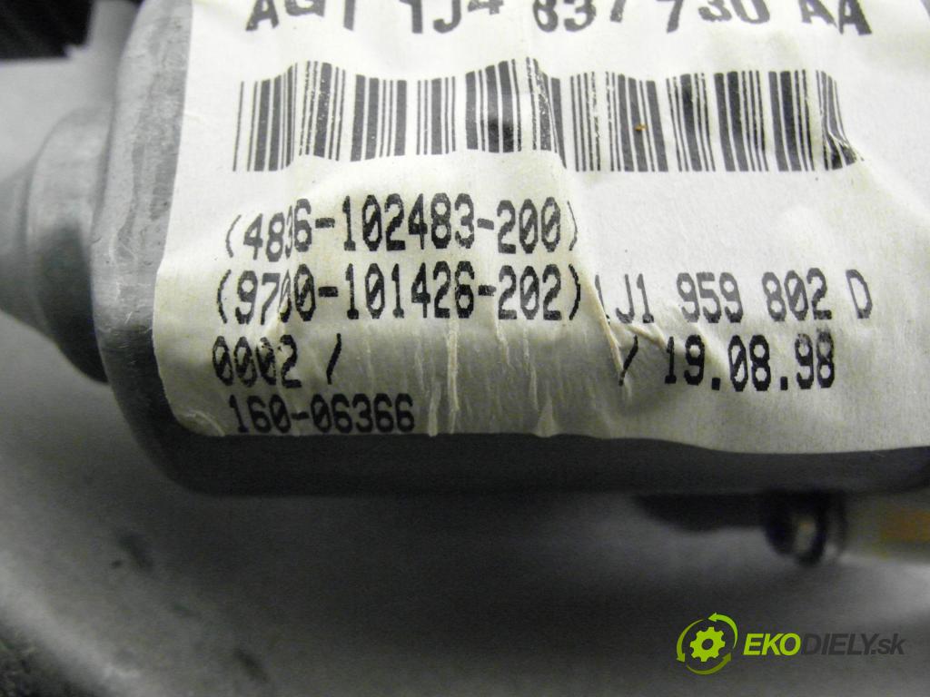 VW GOLF IV (1J1) HB 1998 74,00 1.6 - AKL 1595,00 Mechanizmus okien 1J4837462H ; 1J4837730