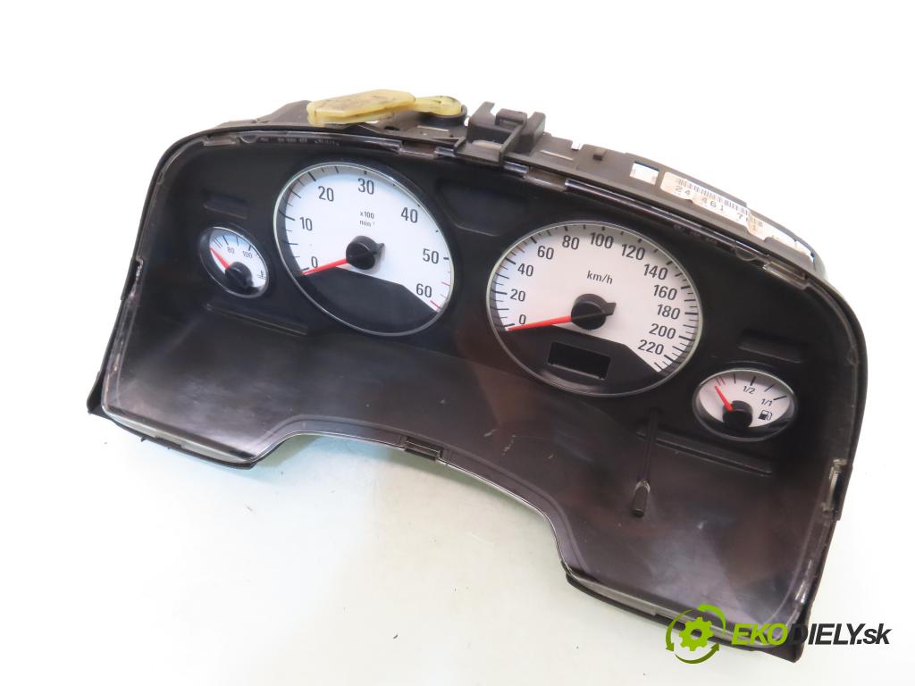OPEL ZAFIRA A Nadwozie Wielkopojemne (MPV) (T98)  MINIVAN 2003 74,00 2.0 DTI 16V 101 - Y 20 DTH 1995,00 Prístrojovka elektrický 24461761JN