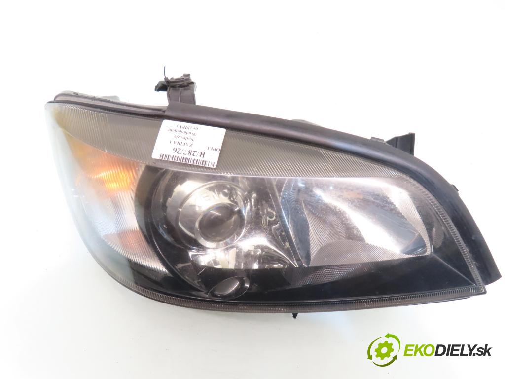 OPEL ZAFIRA A Nadwozie Wielkopojemne (MPV) (T98)  MINIVAN 2003 74,00 2.0 DTI 16V 101 - Y 20 DTH 1995,00 Svetlo PP 0301116272 ; 1307329066