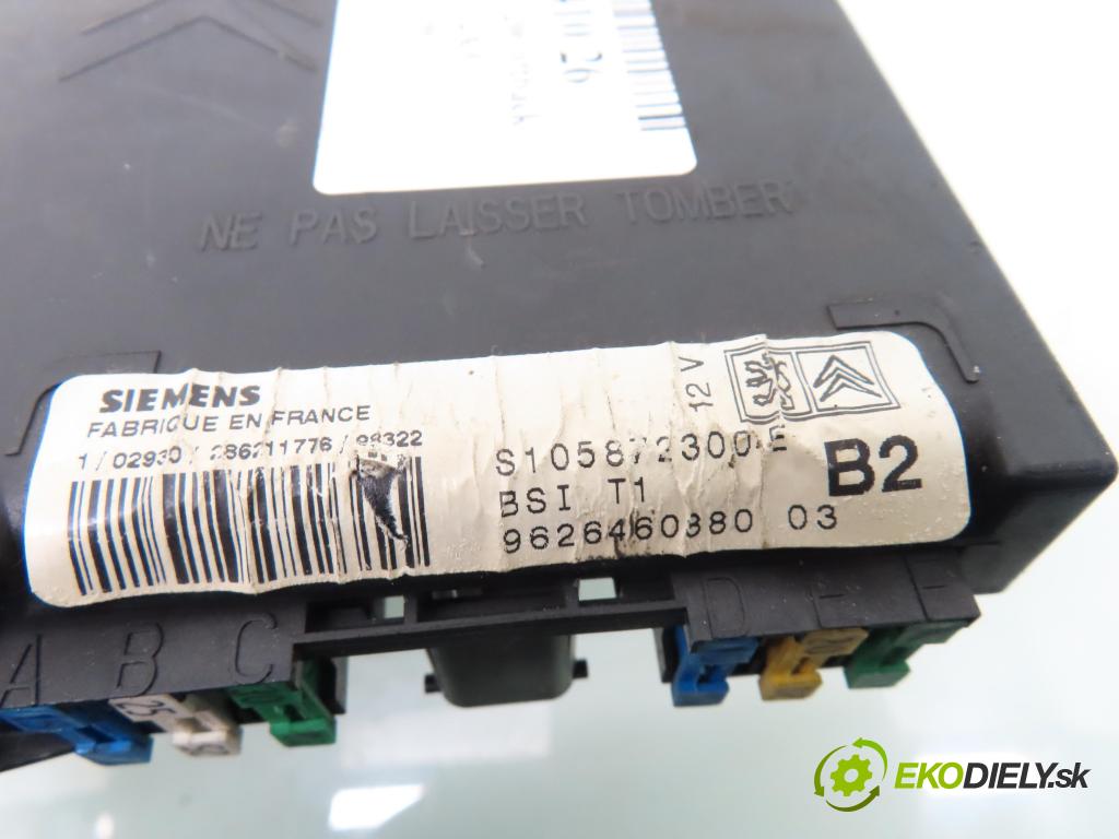 PEUGEOT 206 liftback (2A/C) HB 2001 440,00 1.1 i - HFX (TU1JP) 1124,00 MODUL BSI S105872300E ; 9626460880