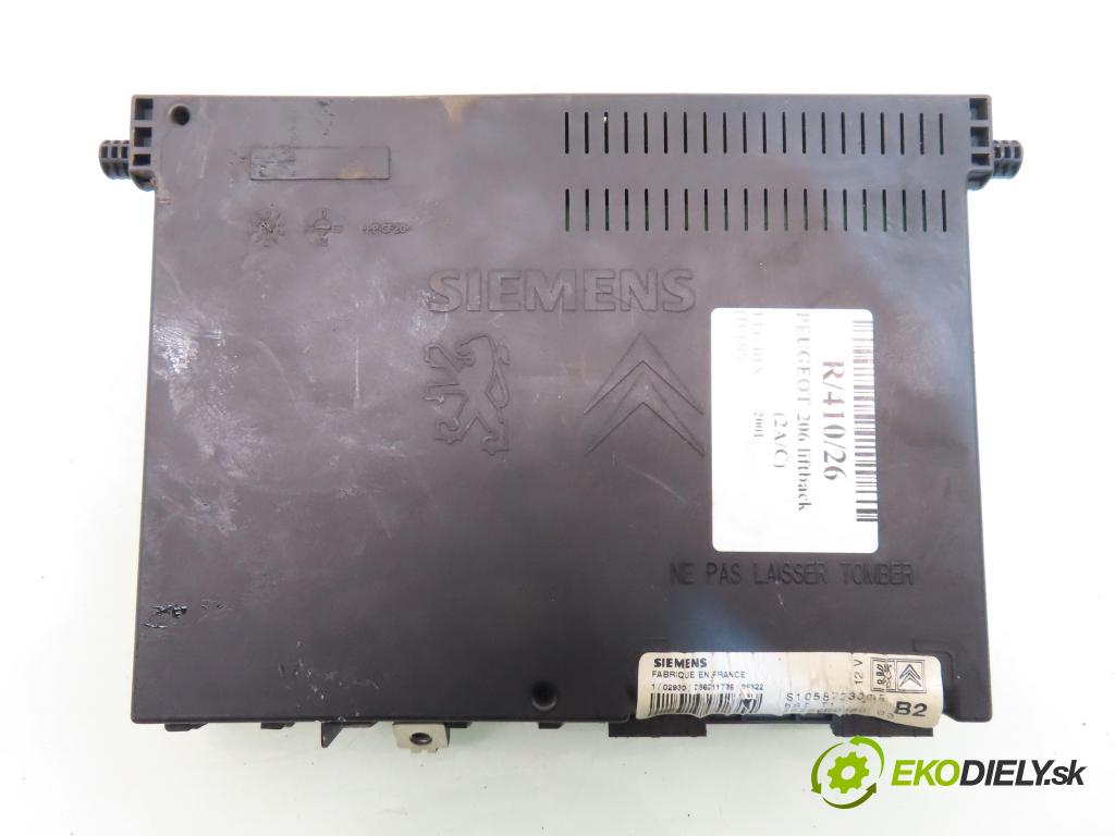 PEUGEOT 206 liftback (2A/C) HB 2001 440,00 1.1 i - HFX (TU1JP) 1124,00 MODUL BSI S105872300E ; 9626460880