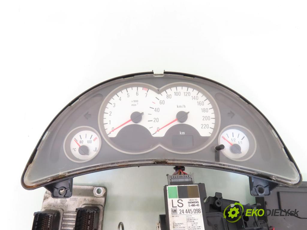 OPEL CORSA C (X01) HB 2000 55,00 1.2 16V 75 - Z 12 XE 1199,00 spinačka / imobilizéra IMMO / Riadiaca jednotka 0261206074 ; 09115112 ; 09166823FW
