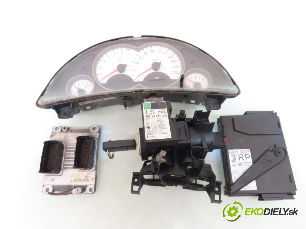 OPEL CORSA C (X01) HB 2000 55,00 1.2 16V 75 - Z 12 XE 1199,00 spinačka / imobilizéra IMMO / Riadiaca jednotka 0261206074 ; 09115112 ; 09166823FW