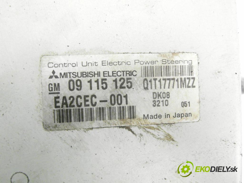 OPEL CORSA C (X01) HB 2000 55,00 1.2 16V 75 - Z 12 XE 1199,00 SLOUPEC / PODPORA elektrický 001407140 ; 13205206 ; 09115125