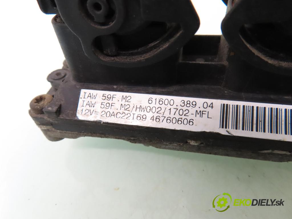FIAT PUNTO (188_) HB 2002 44,00 1.2 60 - 188 A4.000 1242,00 spinačka / imobilizéra IMMO / Riadiaca jednotka IAW59FM2 ; 6160038904 ; 46759303