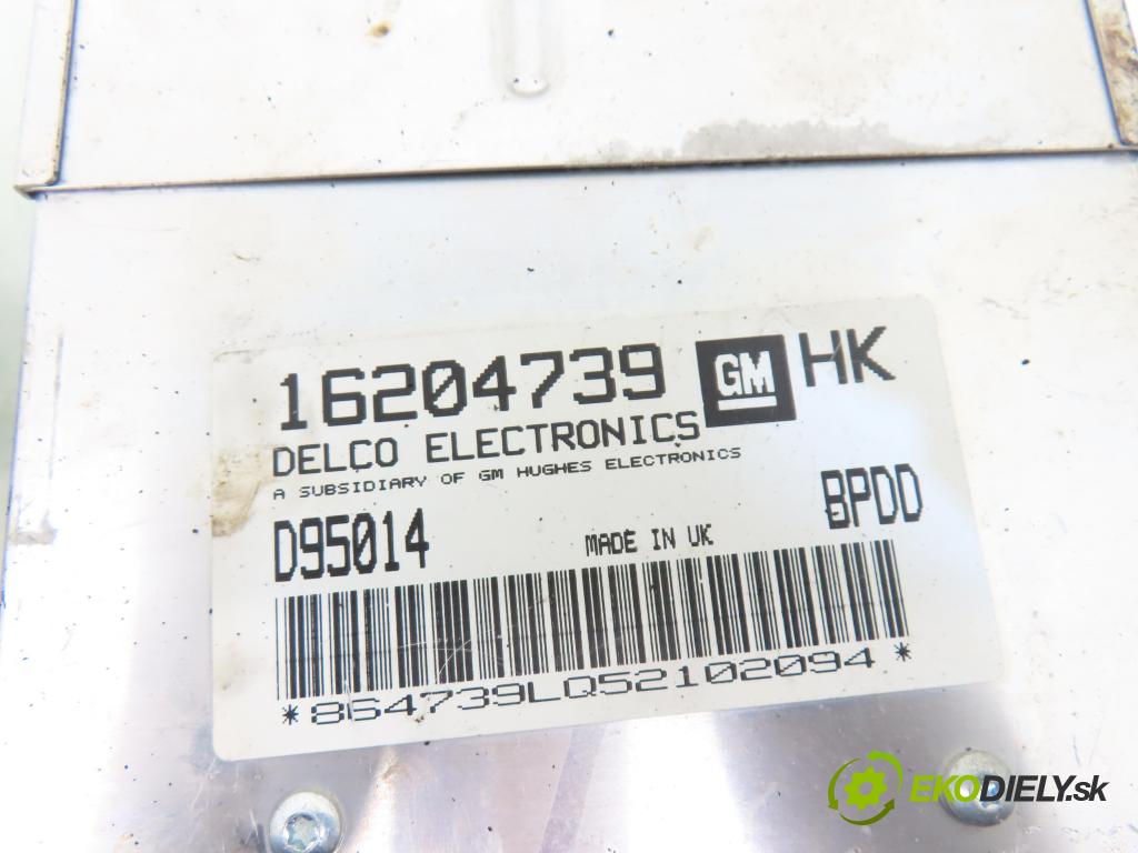 OPEL CORSA B (S93) HB 1995 33,00 1.2 i - 12 NZ 1195,00 spinačka / imobilizéra IMMO / Riadiaca jednotka 16204739 ; 90457846 ; 90506060