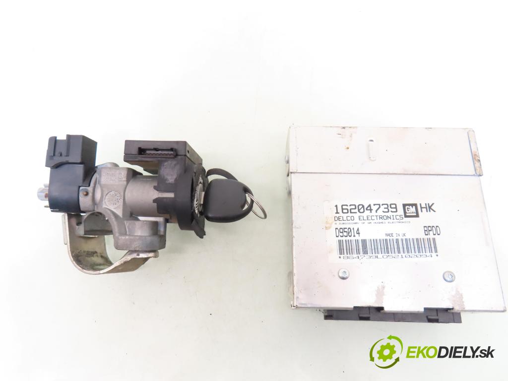 OPEL CORSA B (S93) HB 1995 33,00 1.2 i - 12 NZ 1195,00 spinačka / imobilizéra IMMO / Riadiaca jednotka 16204739 ; 90457846 ; 90506060