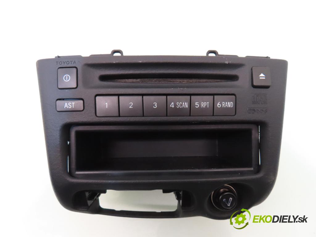 TOYOTA YARIS (_P1_) HB 2004 50,00 1.0 VVT- i 68 - 1SZ-FE 998,00 RADIO CD 861200D140