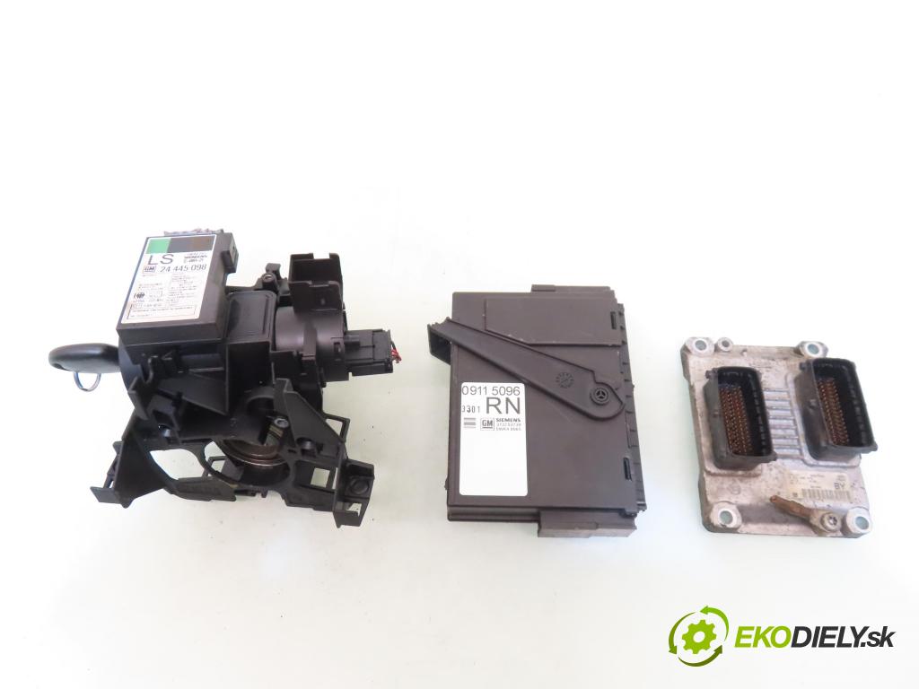 OPEL CORSA C (X01) HB 2000 43,00 1.0 12V 58 - Z 10 XE 973,00 spinačka / imobilizéra IMMO / Riadiaca jednotka 0261206072 ; 09115111 ; 09115096